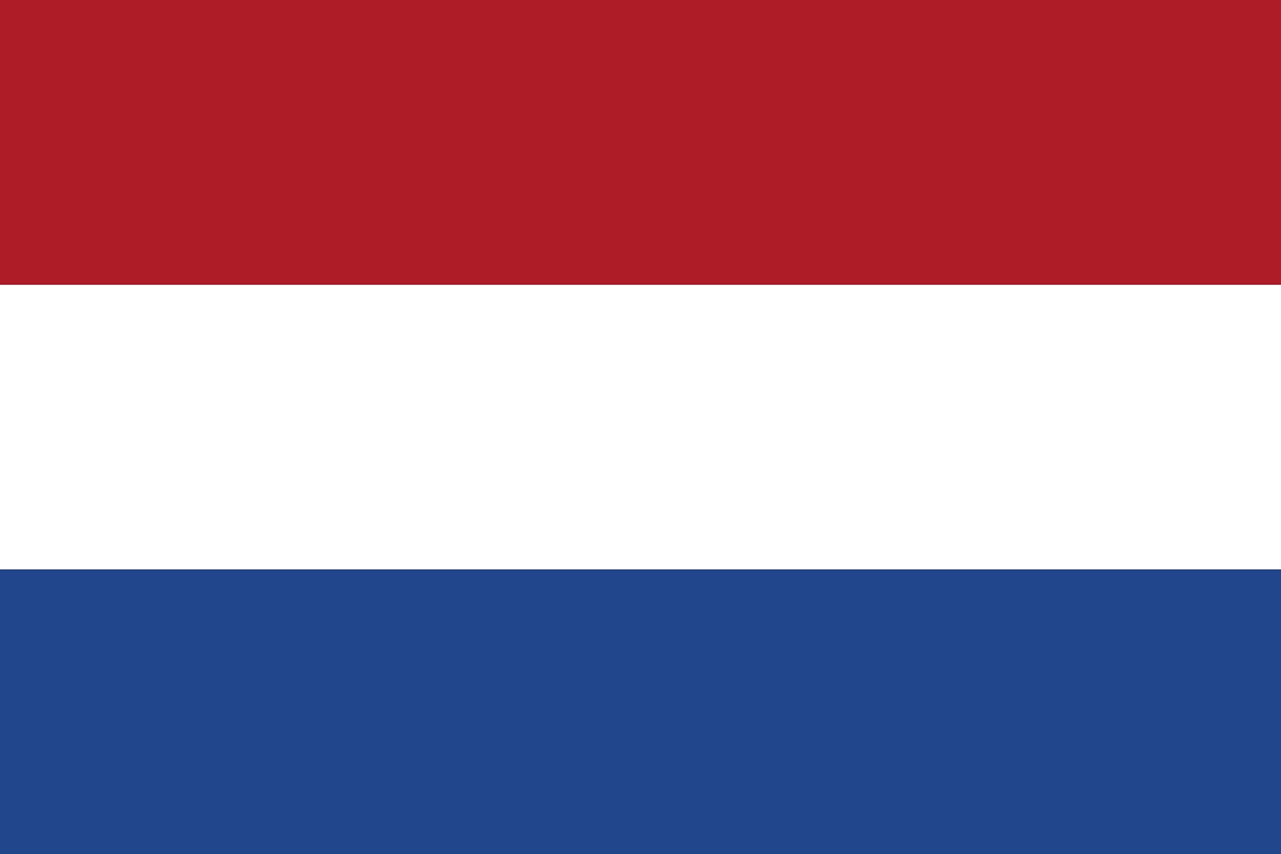 Premium Flag - 90 x 150 cm / 150 cm / 90 cm - Made of Polyester with Golden Eyelets - Durable and Weatherproof (Netherlands) — image 1