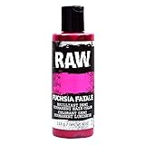 Fuchsia Fatale Hair Color, Demi-Permanent 4 oz by RAW. Veggie-Based, Scented, Long-Lasting Temporary Hair Dye that Lasts 3 to 6 Weeks. Never Tested on Animals