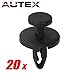 AUTEX 20pcs Front Fender Liner Fastener Push In Type Rivet Auto Body Retainer for Chrysler 300M Dodge Challenger RAM 1500 2500 3500 4500 5500 2007-2015 Jeep Compass Wrangler Patriot