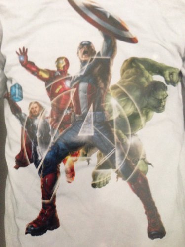 Avengers Marvel T- Shirt (White) L