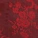Travel Jewelry Case - Silk Jacquard (Chili Red),4.5 x 1.5 inches