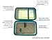 86NEURONS - The Original Asthma Inhaler Travel case and Medicine Bag. Insulated Hard case. Use for Asthma Allergy meds for Kids and Adults. Fits Inhaler Spacer epipen mask Medication (Green)