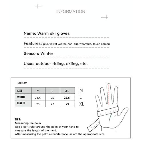 Bycloth Winter Camouflage Jagd Angelhandschuhe Warme Anti-Rutsch Fischerhandschuhe wasserdichte Touchscreen Skifahren… – Bild 4