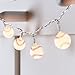 Lights4fun, Inc. 6ft Baseball String Lights Battery Operated 20 LED Indoor Decoration