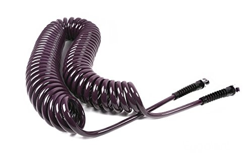 UPC 850624002092, Water Right Professional Coil Garden Hose, Lead Free &amp; Drinking Water Safe, 75-Foot x 3/8-Inch, Eggplant