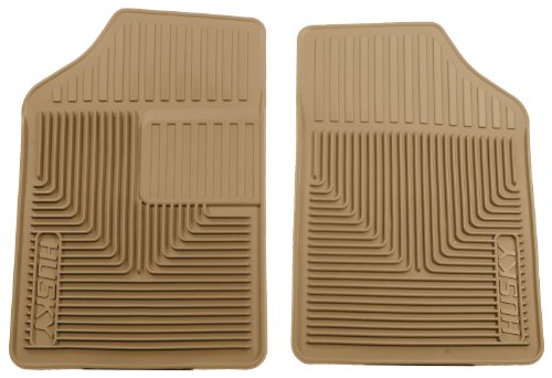 Husky Heavy Duty Floor Mats, 2pc Front Mats, Color: Tan 51053