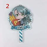 For BanG Dream! Acrylic Anime Keychain Key Ring