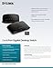 D-Link Ethernet Switch, 5-Port Gigabit Plug n Play Compact Design Fanless Desktop Switch (DGS-1005G),Black