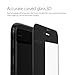 G.D.SMITH iPhone 7 Screen Protector, 3D Curved Fit HD 9H Tempered Glass Screen Protector, Edge to Edge Full Coverage Ballistic Glass with Anti-Scratch for iPhone 7 [Update Version] (i7-Black)