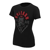 WWE Roman Reigns Unleash The Big Dog Women's T-Shirt Black Small
