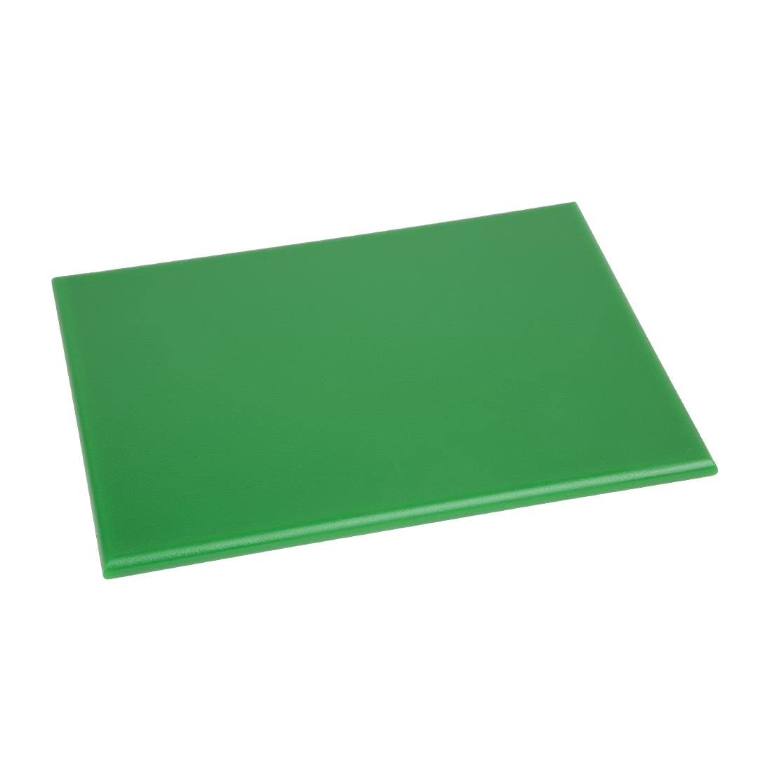 Hygiplas High Density Green Chopping Board Small 305x229x12mm - Colour Coded, Dishwasher Safe Cutting Board HC865