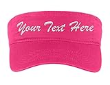 Custom Embroidered Unisex Sports Visor - Add Your