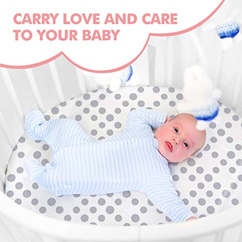 Civarua Kids Sheet Set3 Pack Ultra Soft Stretchy Craddle