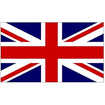 Rogue River Tactical UK United Kingdom Flag Sticker Great Britain British Union Jack Auto Car Window Decal Bumper Sticker (3x5