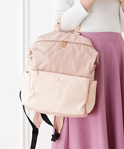 Amazon パサージュ ミニョン リュック サイズ対応 異素材リュックサック C レディース ライトベージュ 051 00 Passage Mignon パサージュ ミニョン ショルダーバッグ