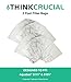 Think Crucial Replacement Pool Bags - Compatible with Aquabot Part # 8111 & 8101 - Aquabot Washable & Reusable Pool Filter Bag - Home or Commercial Pool Use - 7.9