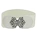 Women Butterfly Style Buckle Stretch Waist Belt Waistband