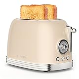 CROWNFUL 2-Slice Toaster, Extra Wide Slots