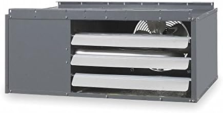 Gas Unit Heater, NG/LP, Propeller, BtuH Input 45,000, 550 cfm, Gas Connection 1/2"