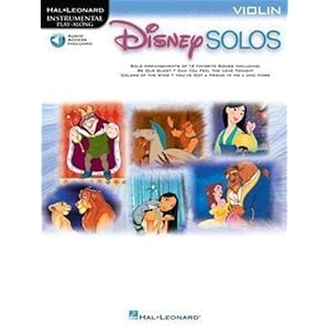 Disney Solos for Violin [With CD]: Instrumental Play-Along