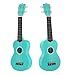POMAIKAI Soprano Ukulele Starter Wood Ukele Hawaiian Guitar Ukelele 21