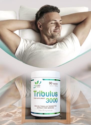 Tribulus Terrestris For Men 3000mg Double Strength 90 Counts Europe Manufacture