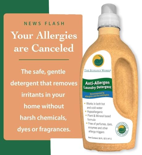 Anti-Allergy Laundry Detergent| Natural Allergy Free for Pet Dander Allergy & Pollen photo 9
