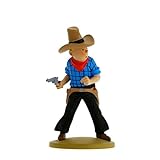 Collection figurine Tintin cowboy 11,5cm Moulinsart 42191 (2015)