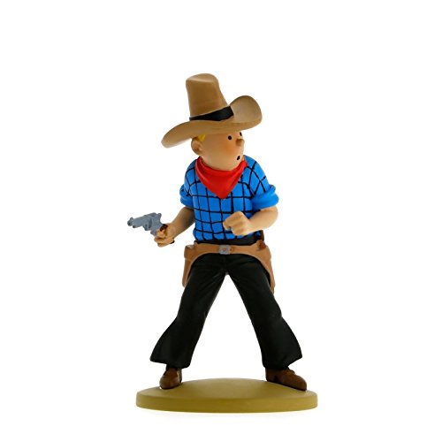 Collection figurine Tintin cowboy 11,5cm Moulinsart 42191 (2015)