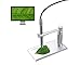 Microscope, MixMart Digital USB Microscope True High Definition Macro 2MP Video Camera 500x Zoom Imaging (1600x1200) Advanced CMOS Sensor with 8 LED (Windows, MAC, Linux OS)