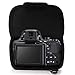MegaGear Neoprene Camera Case Compatible with Nikon Coolpix P900, P900S, Ultra Light With Carabiner - Black