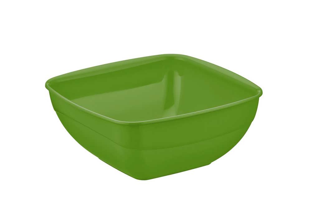 Maya Professional Tools 031237 V Square Bowl Pearl nº0, 1.2 Litres, Green