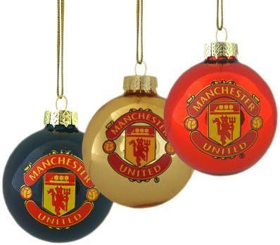 Manchester United Fc Baubles - Football Gifts