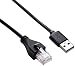KonnectIT Replacement APC Smart UPS USB Cable AP9827 940-0127B 6 Ft with Molded Strain Relief Boot (KUPSUSB06SB)