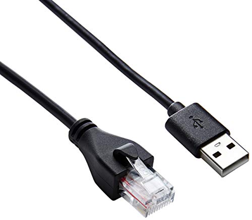 KonnectIT Replacement APC Smart UPS USB Cable AP9827 940-0127B 6 Ft with Molded Strain Relief Boot (KUPSUSB06SB)