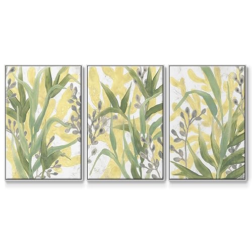 Renditions Gallery Canvas Nature 3 Piece Wall Art Modern Decorations Paintings…