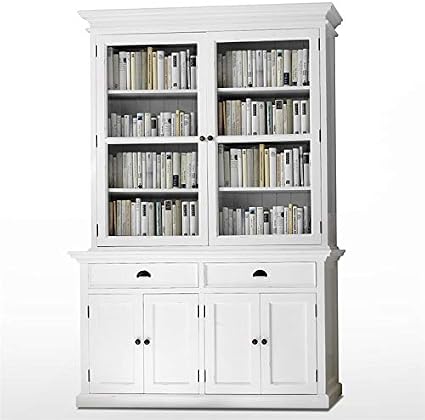 Beaumont Lane Wood China Cabinet Pure White