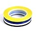 Outus 6 Pieces 3 mm Width Graphic Chart Tape Grid Art Tape Marking Tapes Whiteboard Gridding Tape Self-Adhesive Tape, 6 Colors