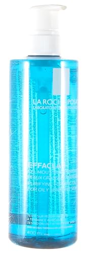 LA ROCHE-POSAY EFFACLAR PURIFYING FOAMING GEL CLEANSER FOR OILY SKIN, WITH ZINC PIDOLATE TO REMOVE EXCESS OIL & SHINE, ALCOHOL FREE & OIL FREE, SENSITIVE SKIN TESTED