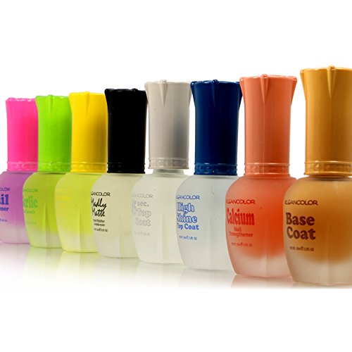 8pc Kleancolor Scented Nail Treatment Set - set of 8 color #KNP25