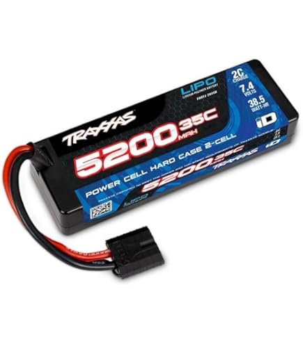 S*2様 TRAXXAS LIPOバッテリー 3s 5000mAh 25c 28 Traxxas 3S Soft 25C LiPo Battery (11.1V/5000mAh) w/iD