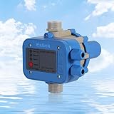 Water Pressure Switch,110V 50/60HZ Automatic Electric Electronic Water Pump Pressure Controller Protection Pump from Damaged Caused by Dry-running