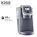Keurig K250 Single Serve K-Cup Pod Coffee Maker with Strength Control, Plum Grey, Plum Grey