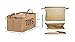 XX-Large Jute Toy Box, Collapsible Chest Organizer (1 Pack)