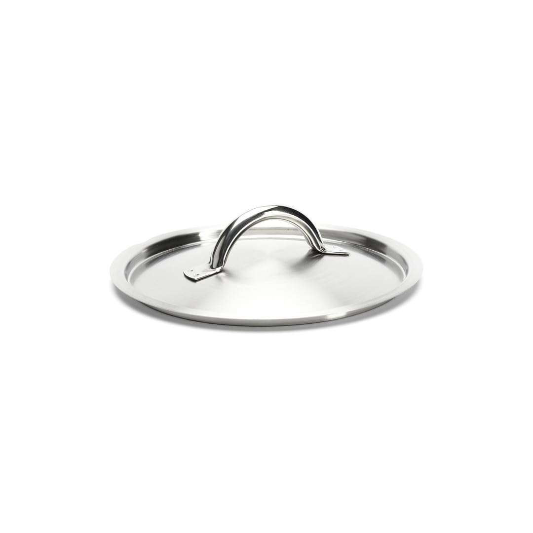 de Buyer - Lid Made of Satin Stainless Steel - 18 cm - 3509.18, Silver