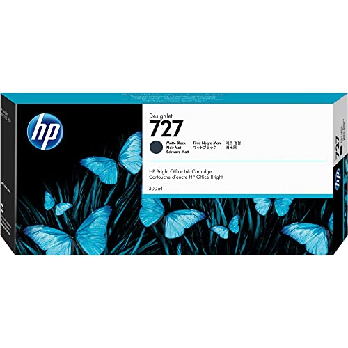 HP 727 Mattschwarz, Original Druckerpatrone