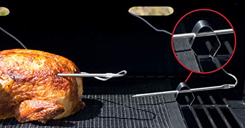 BBQ Butler Meat Thermometer Probe Holder - Works for Ambient Temperature Readings for Smokers/Grills/Ovens - Thumbnail 5