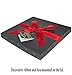 Gift Box 6x6x6 Amrita Love Pop up in Seconds comes with Decorative Ribbon mounted on the lid A Gift Tag and Tissue Paper - No Glue or Tape Required