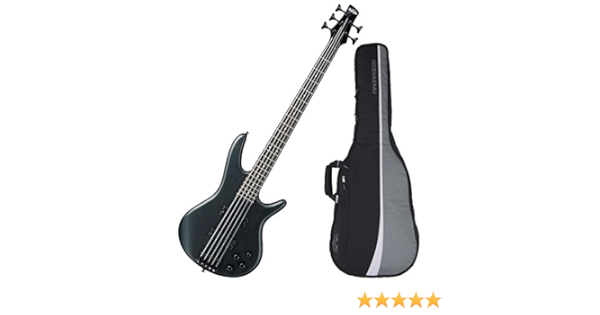 Amazon.com: Ibanez Gio gsr205 bajo eléctrico de 5 cuerdas (WEATHERED Negro)  W/Gig Bag : Instrumentos Musicales