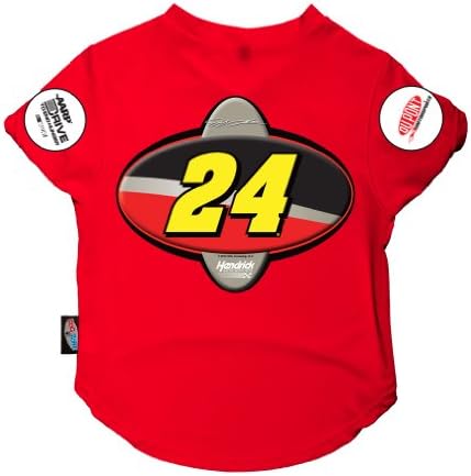 Dog Zone NASCAR Pet Performance Football Jersey, XX-Small, Jeff Gordon